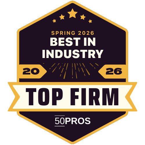 50Pros Best in Industry 2026 Top Firm