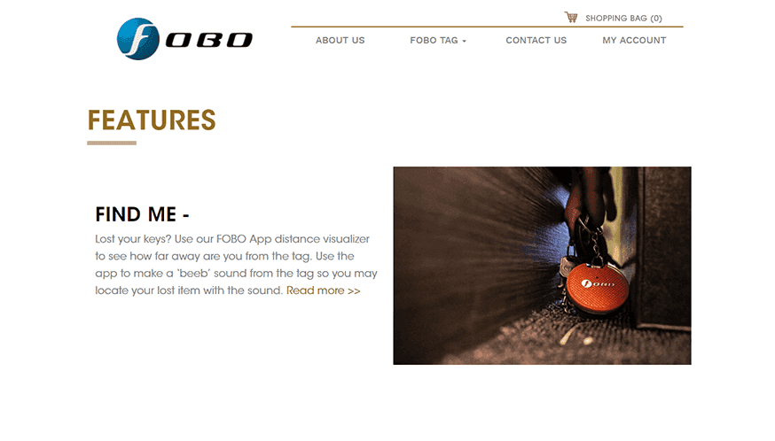 Fobo Tag E-Commerce screenshot 3