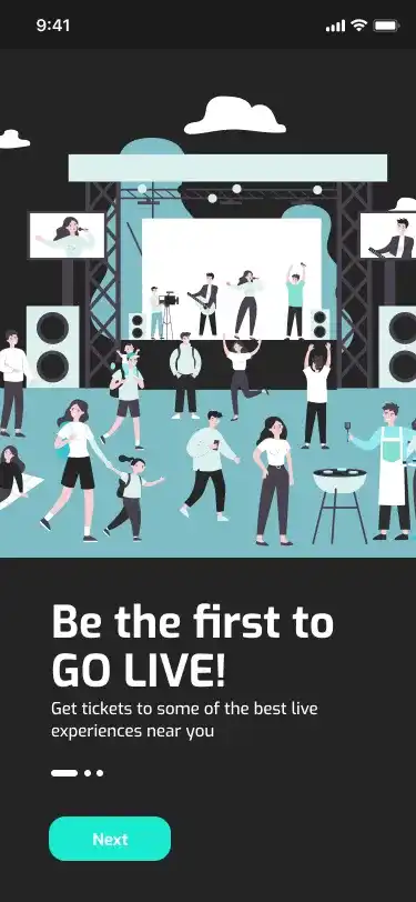 GoLive Ticketing screenshot 2