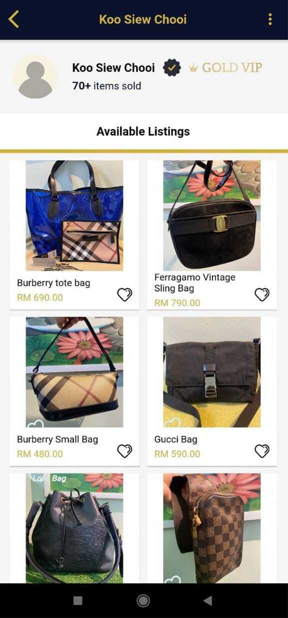 Shop My Luxury Brand screenshot 6